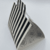 Black & White Striped Delta Trap